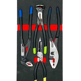 MAXIMUM Pliers, 4 Piece Set | 1/4 drawer EVA foam