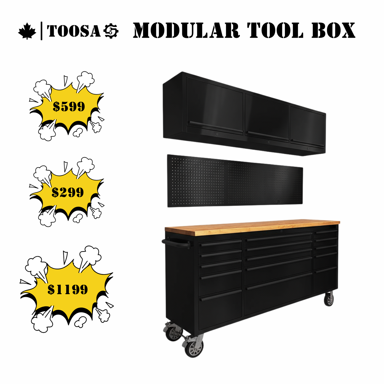 Mega Max 72 Modular Rolling Tool Box