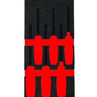 MAXIMUM Screwdrivers, 6 Piece Set | 1/4 drawer EVA foam