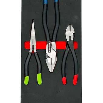 MAXIMUM Pliers, 3 Piece Set | 1/4 drawer EVA foam