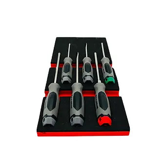 MAXIMUM Screwdrivers, 6 Piece Set | 1/4 drawer EVA foam