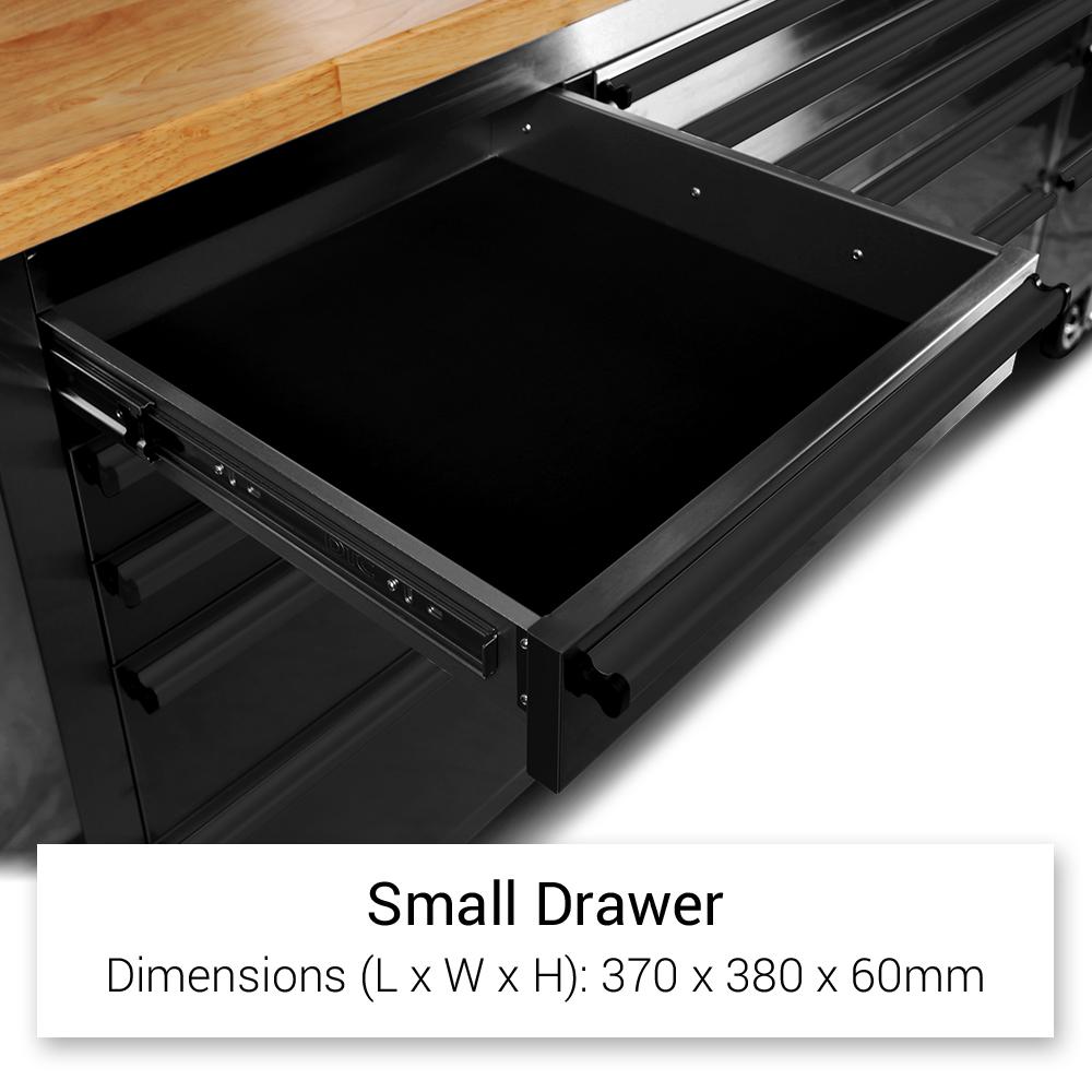 Ultra Max 72 Rolling Tool Chest, Pegboards and Cabinets  - Black