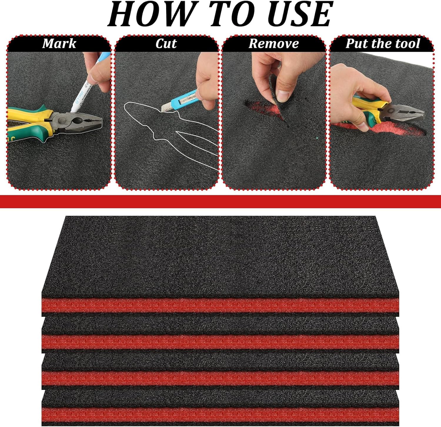 Foam Cut Instructions