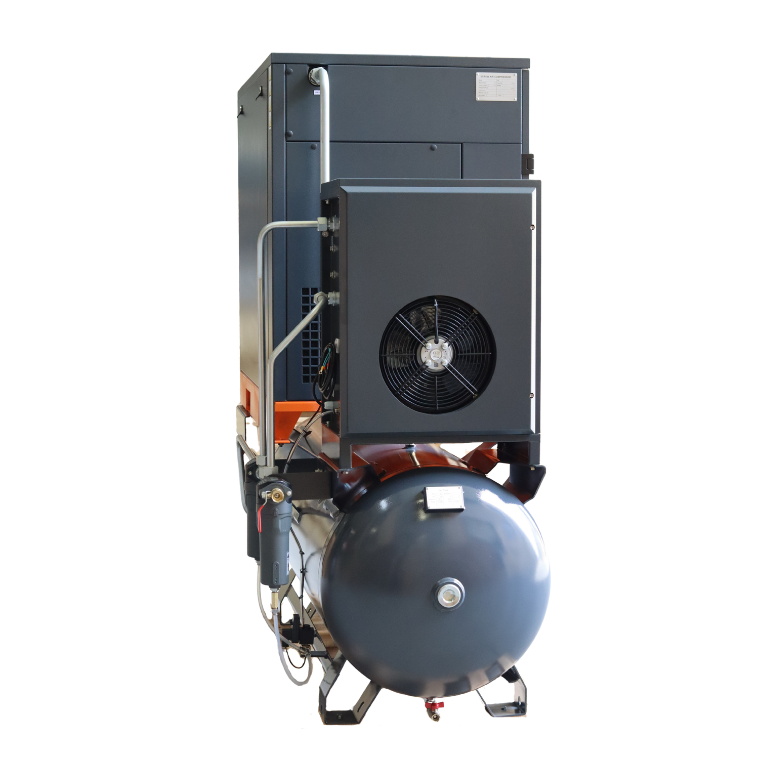 Air compressor with dryer