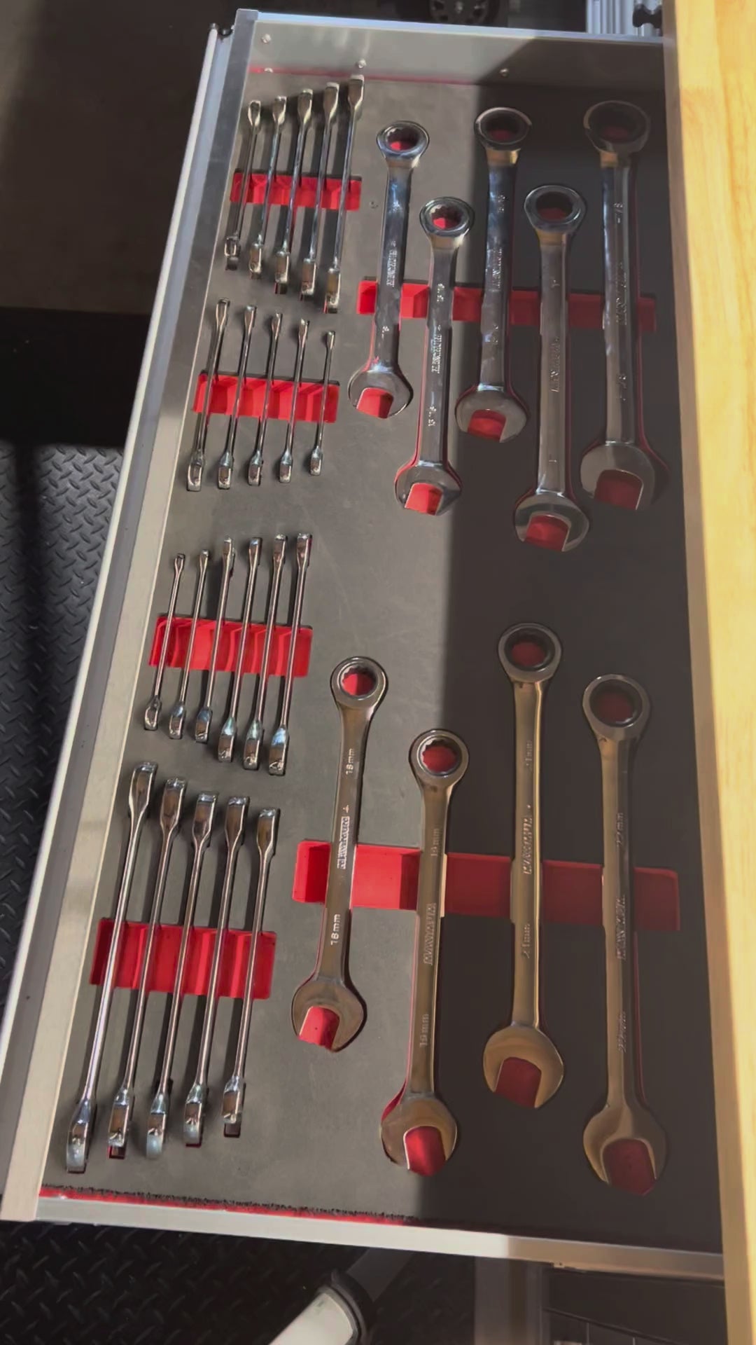 MAXIMUM Ratcheting Wrenches, 30 Piece Set | 1 drawer EVA foam